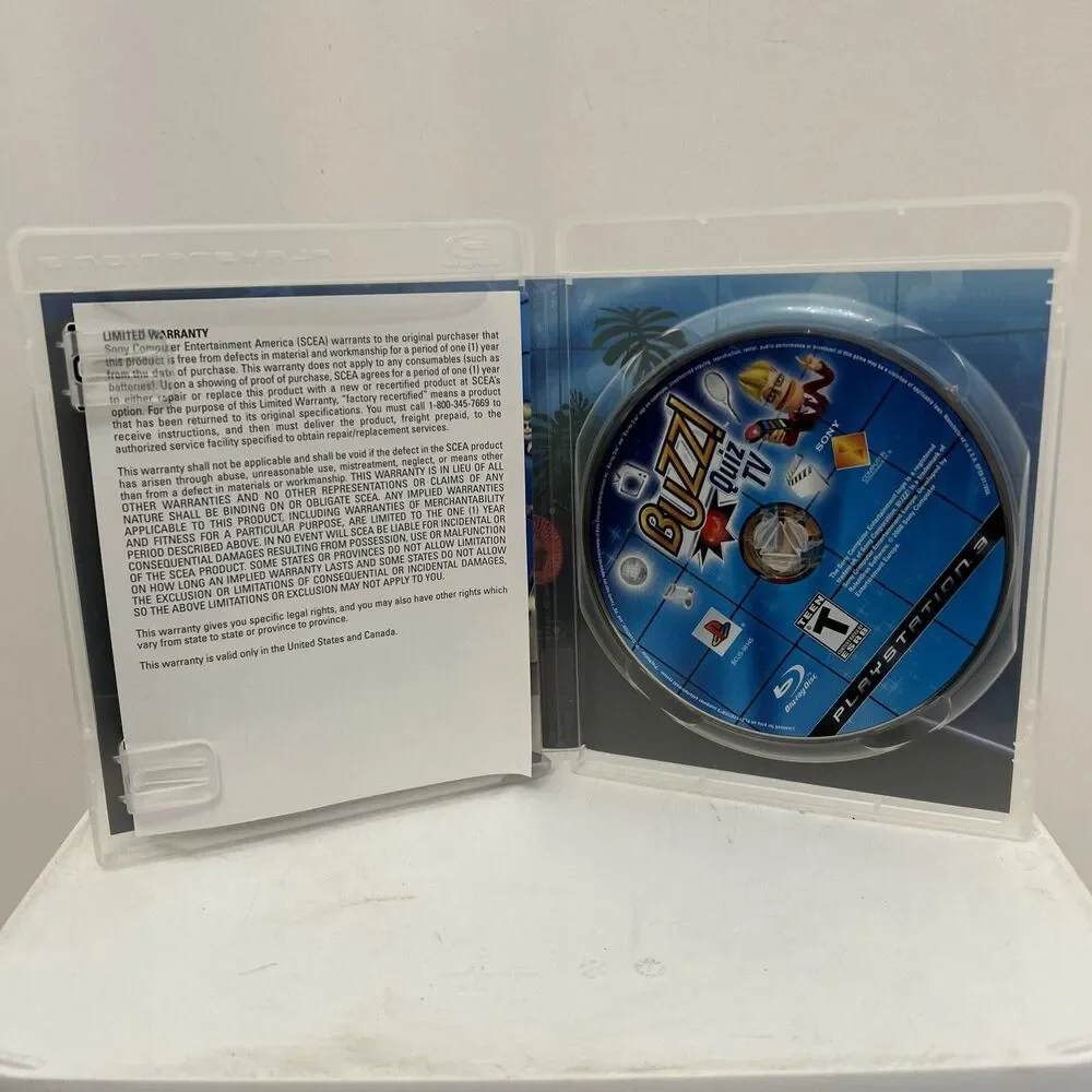 🔥Buzz Quiz‎ TV (DISC ONLY) - Sony PlayStation 3